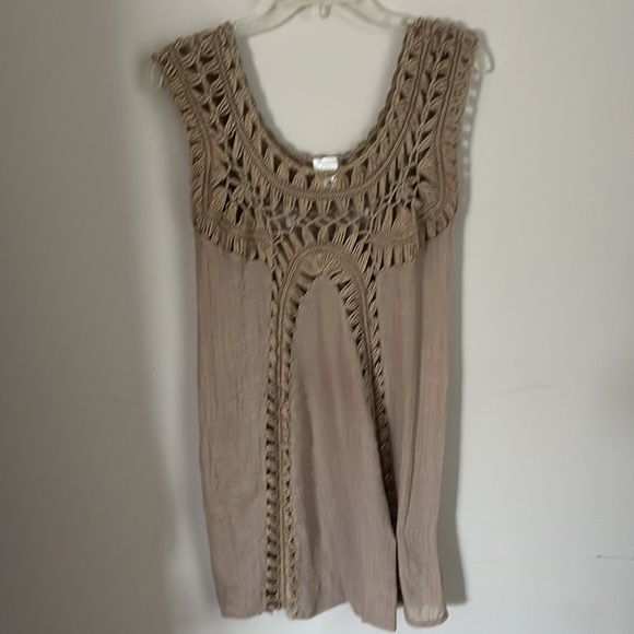 Abbepine Lace Top -Medium Marigold - Picture 8 of 8